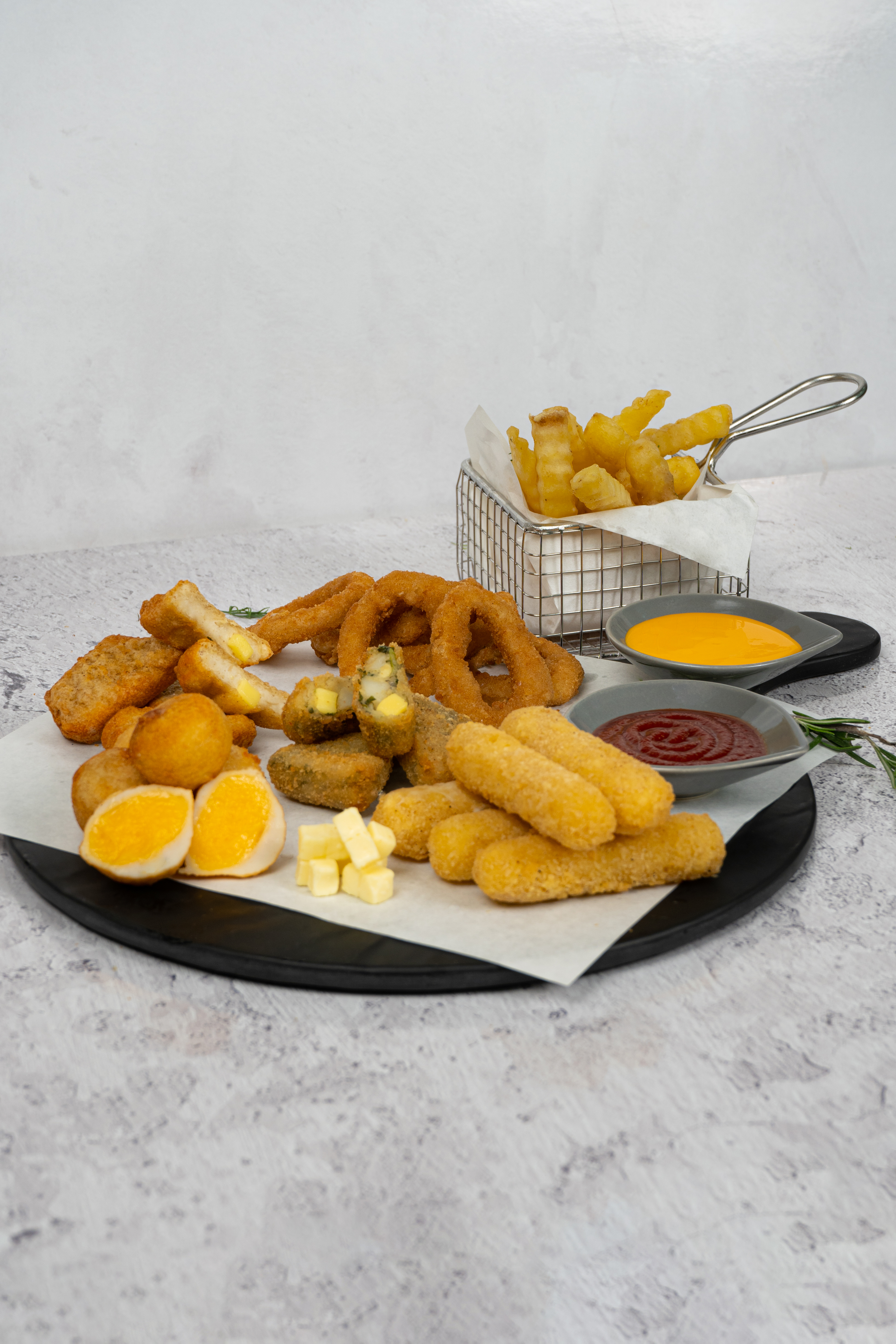 FT Cheese in deep fried snack applications